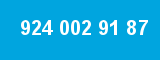 924 002 91 87 924 002 91 87